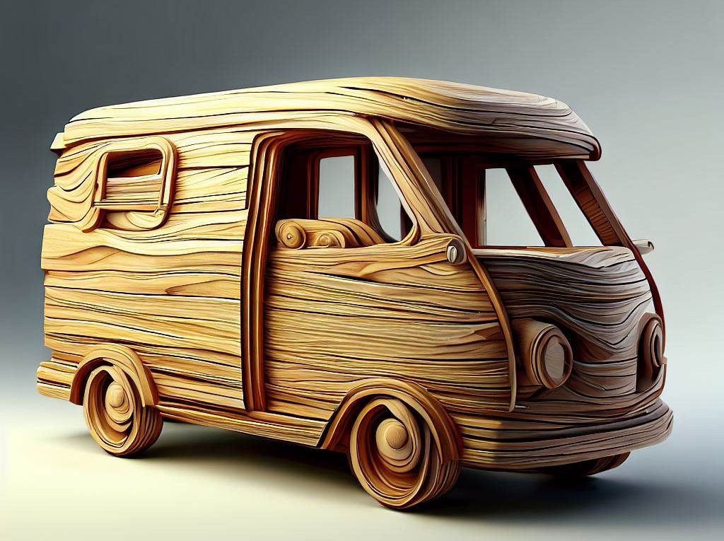 Wooden Van